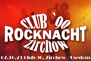 Warener Rockband HERB im Club 90 Zirchow auf Usedom