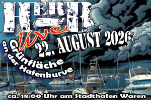 HerB live-rock am Stadthafen Waren Mueritz