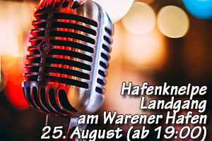Rock-Konzert im Landgang am Warener Hafen