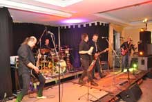 Rockband live beim Musikertreffen