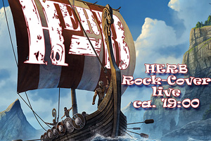Rockband Herb live in Rechlin beim Mittelaltermarkt
