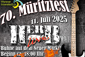 Herb live Rock-Konzert Mueritzfest 2025