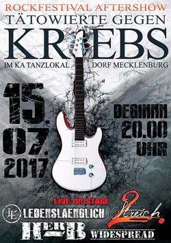 Plakat Aftershow Rockkonzert